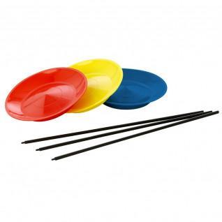 Juggling plate + PVC Tremblay stick